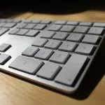 Der Ziffernblock des Apple Keyboards
