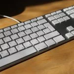 Die Apple Tastatur mit Ziffernblock