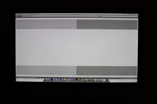 iMac Display gelblich