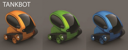 Spielzeug Tankbot mit iOS iPhone Steuerung