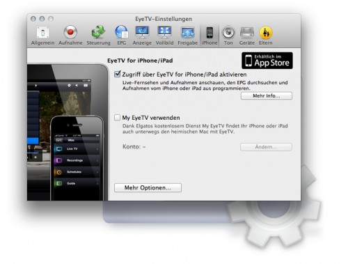 iPhone und iPad Streaming