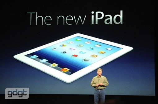 Neues iPad 3 mit LTE, neues Apple TV