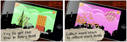 Demolish Game App fürs iPhone 510x171