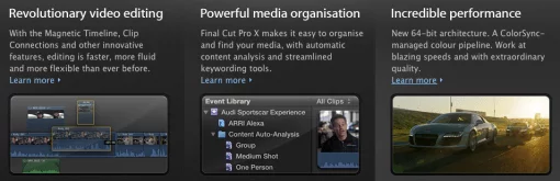 Apple veröffentlicht Final Cut Pro X