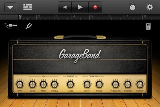 GarageBand iPhone 510x340