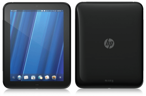 HP TouchPad 510x335