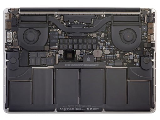 MacBook Pro mit Retina Display Teardown 510x3821