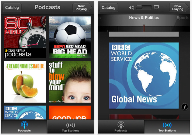 Eigenständige Podcast App für iOS von Apple
