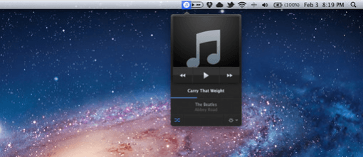 Mit Skip Tunes iTunes per Menüleiste steuern