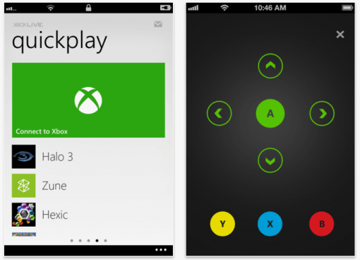 Xbox LIVE App jetzt als Fernsteuerung nutzbar