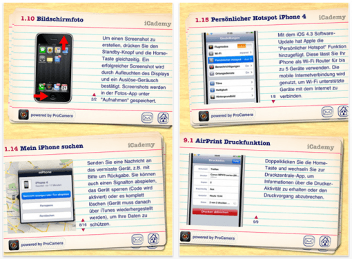 Gratis App: iCademy – Tipps fürs iPhone