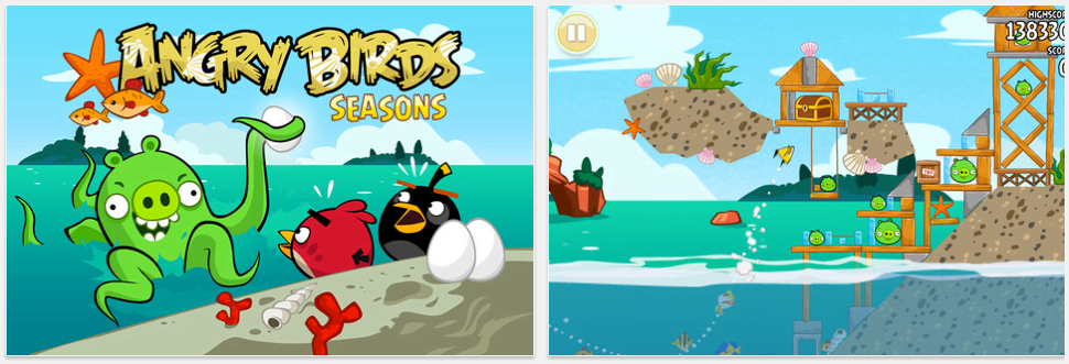 Gratis App: Angry Birds Seasons