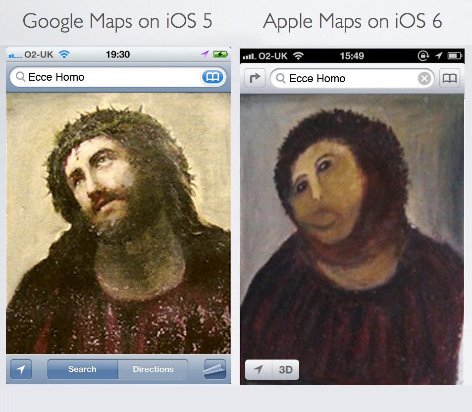 Häme über iOS 6 Maps, Apple äußert sich, Google bringt Alternative