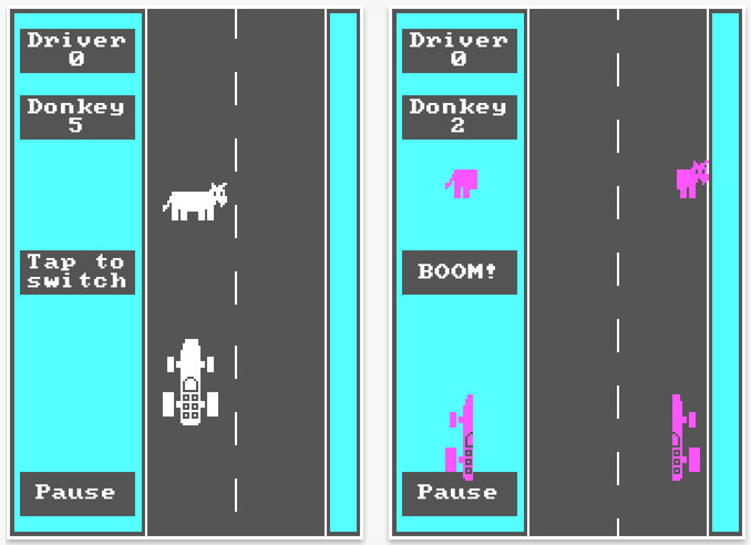 Retro-Game: DONKEY.BAS von 1981 für iOS