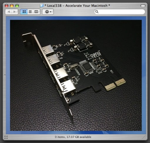 USB 3.0 PCI Card Mac Pro