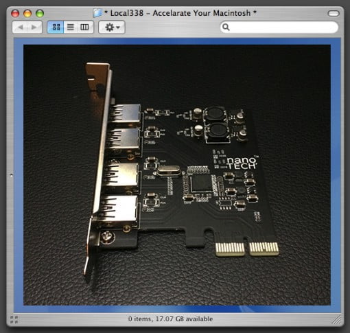 USB 3.0 PCI Mac Pro 5Gbps