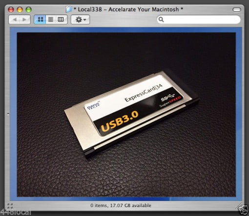 USB 3.0 ExpressCard MacBook