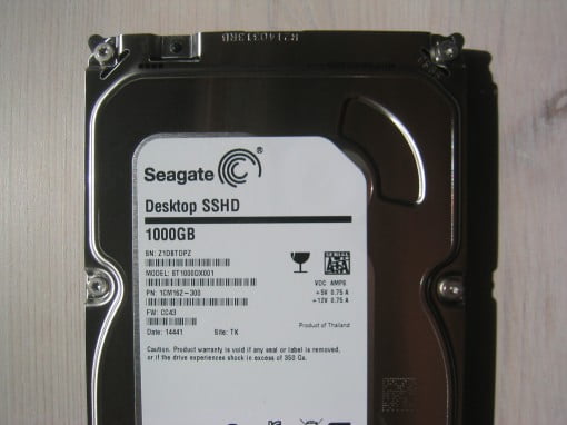 Seagte Hybrid Festplatte SSHD