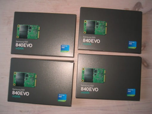 Samsung Evo 840 SSDs