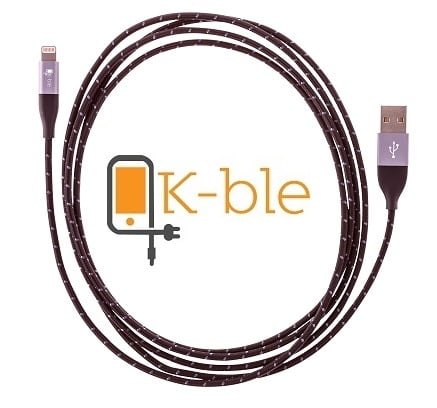 k-ble stabiles Lightning Kabel