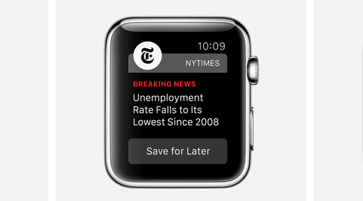 New York Times Apple Watch