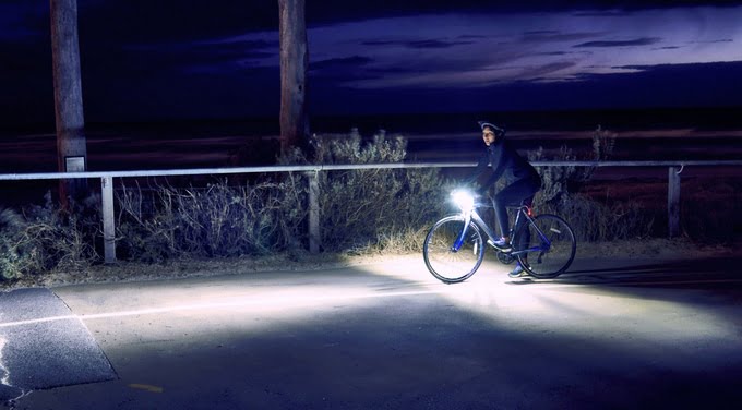 DING Fahrradleuchten erschaffen einen breiten Lichtteppich zur Sicherheit