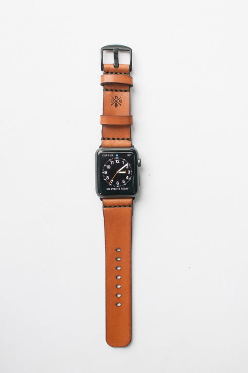 Bexar Apple Watch mit Lederarmband