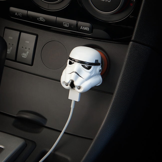 Die 12 Volt-Seite der Macht: Star Wars USB-Ladegeräte fürs Auto