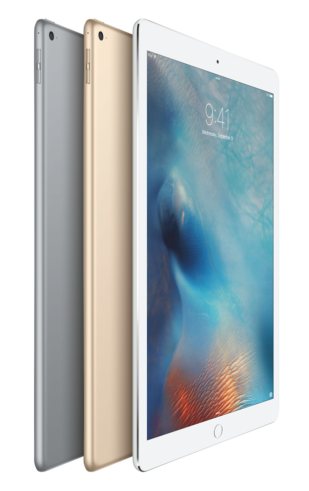 Apple stellt das iPad Pro vor: Ein 12,9″ großes iPad.