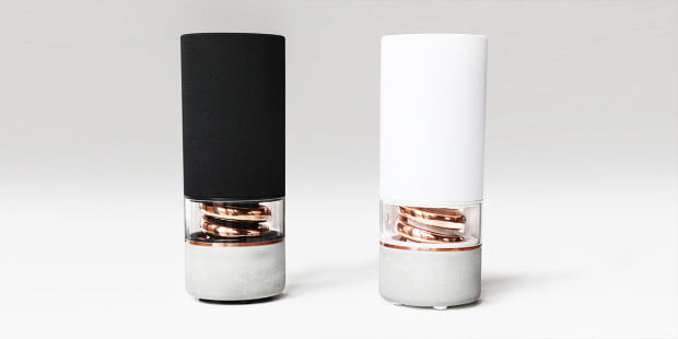 Hult Pavilion: Sehr schöner Bluetooth Lautsprecher aus Beton und Glas
