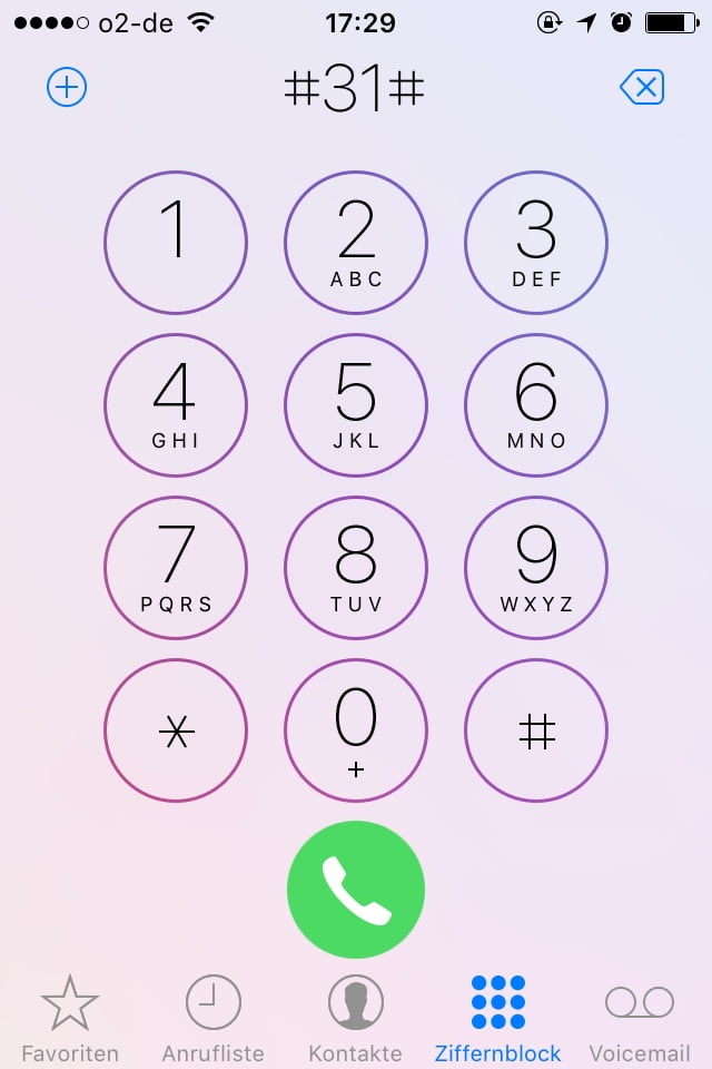 How to: Wie Rufnummer unterdrücken beim iPhone?