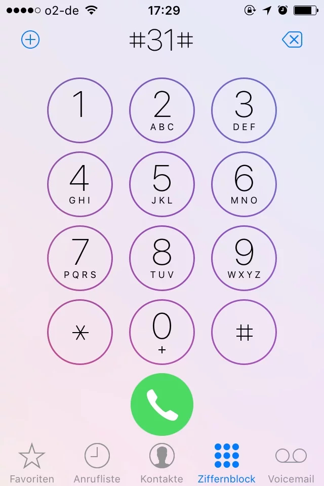 iOS Rufnummer unterdrücken iPhone