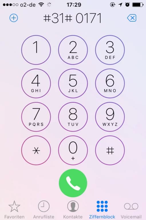 iPhone Rufnummer nicht anzeigen