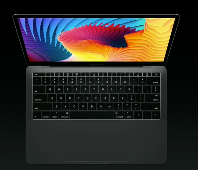Neue MacBooks mit Touchleiste und Thunderbolt 3