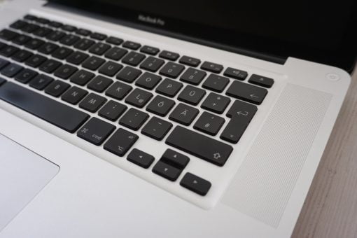 MacBook Pro 15 2008 Tastatur Detail