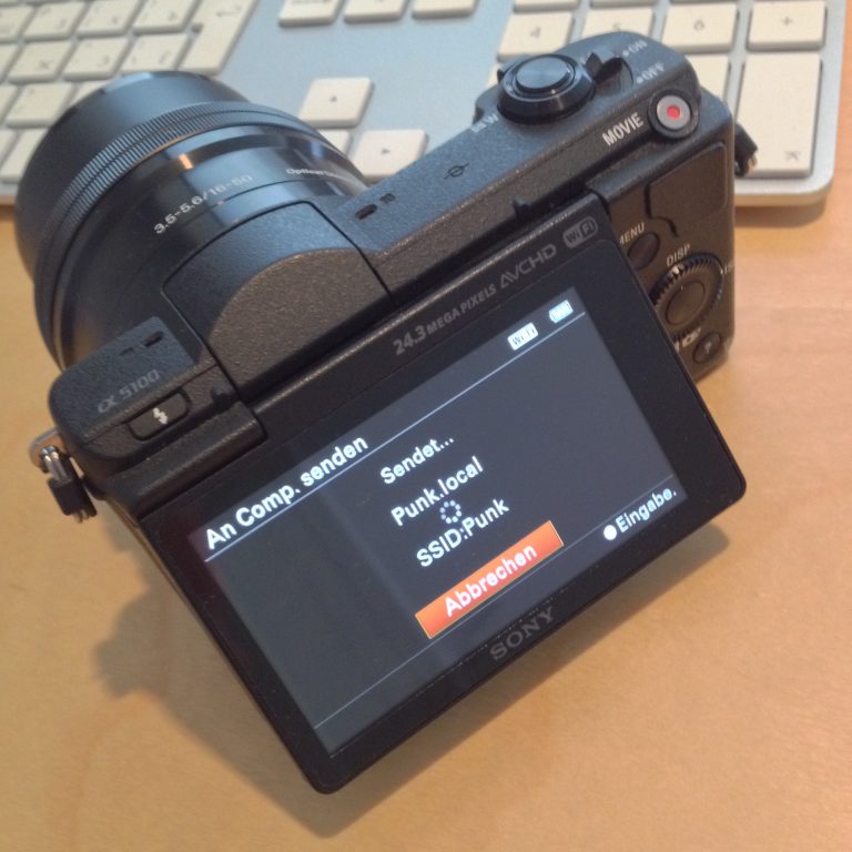 Geschwindigkeit: Bilder von Kamera auf Mac per WLAN. Wie schnell geht das?
