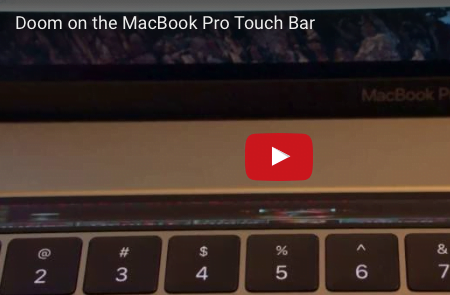 Doom auf der MacBook Pro Touch Bar!