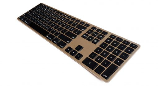 mathias Wireless Keyboard gold