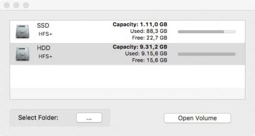 Disk Inventory X Drive