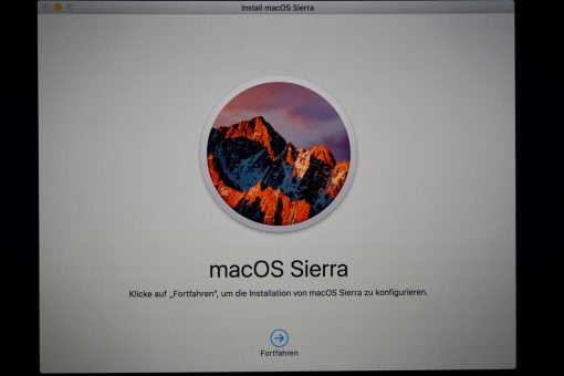macOS Sierra installieren