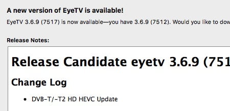 eyeTV bekommt DVB-T2 Update