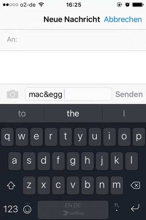 Swiftkey Tastatur iOS iPhone