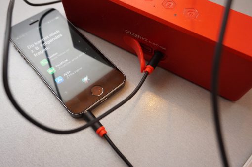 Siri HomePod selbstgebaut Audiokabel