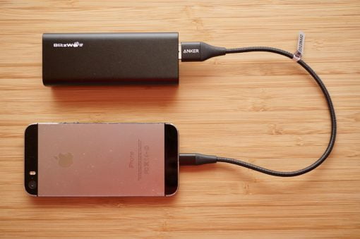 iPhone Battery Pack Anker Kabel