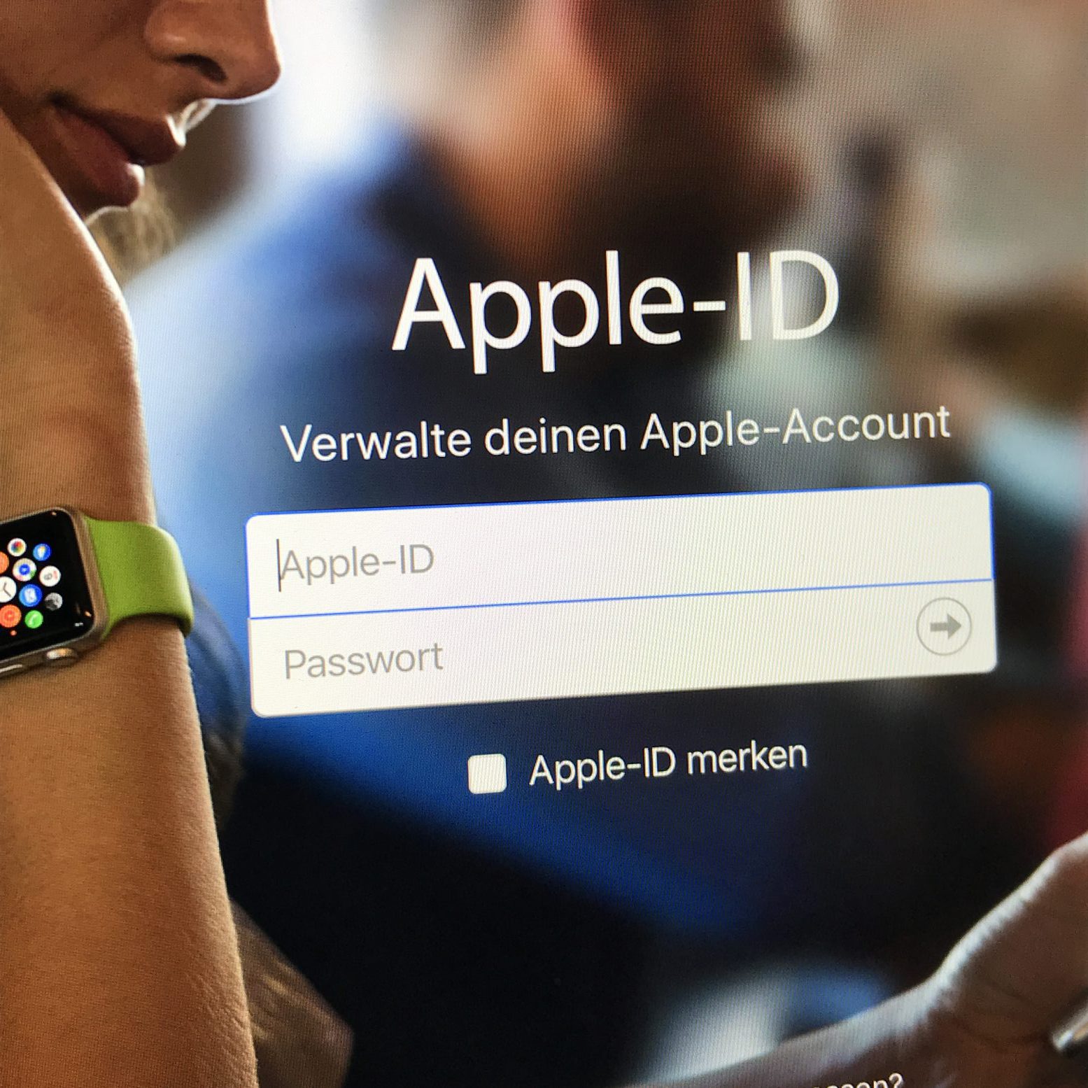 Apple ID Anmeldung