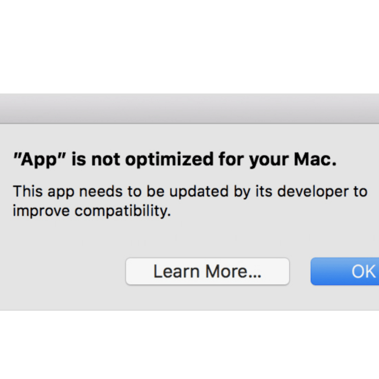 High Sierra ist das letzte macOS für 32-bit Apps