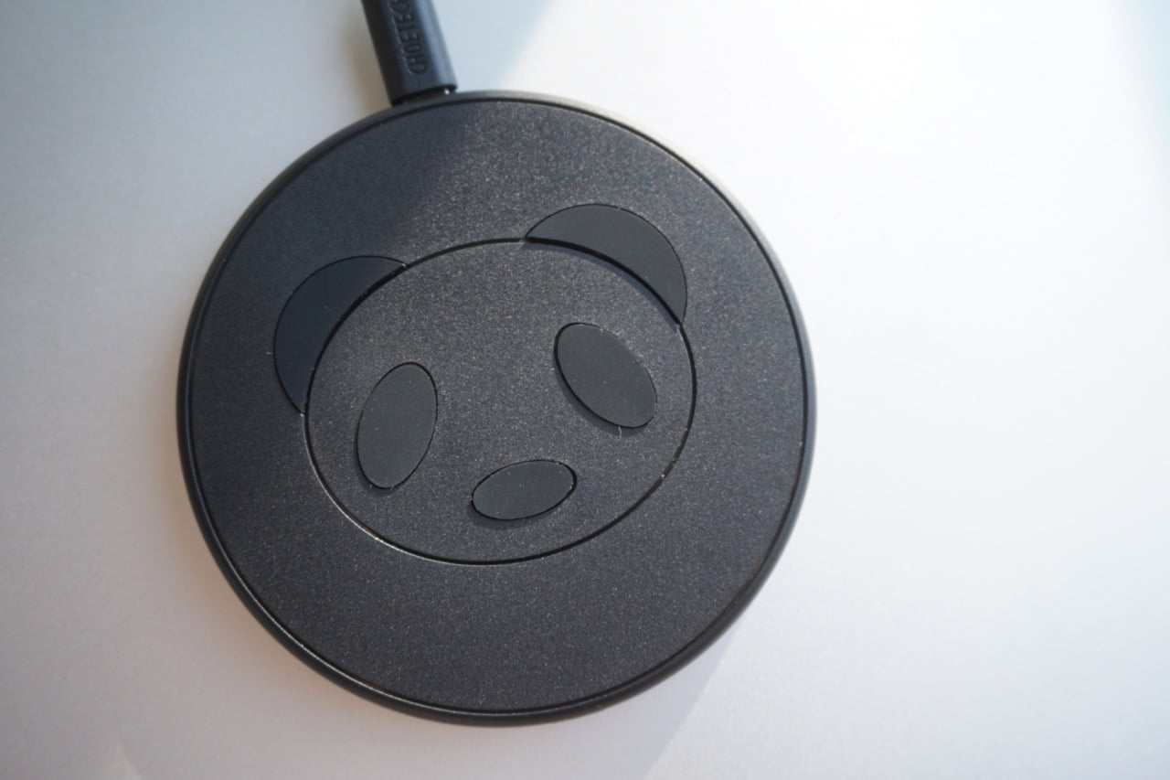 Wireless Charger Panda Gesicht