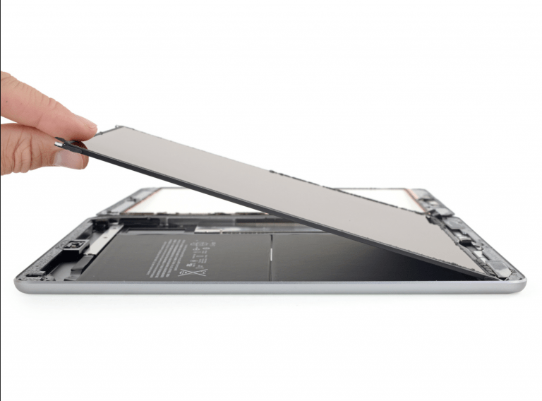 iPad 6 Teardown: Glas weiterhin separat vom Panel zu wechseln