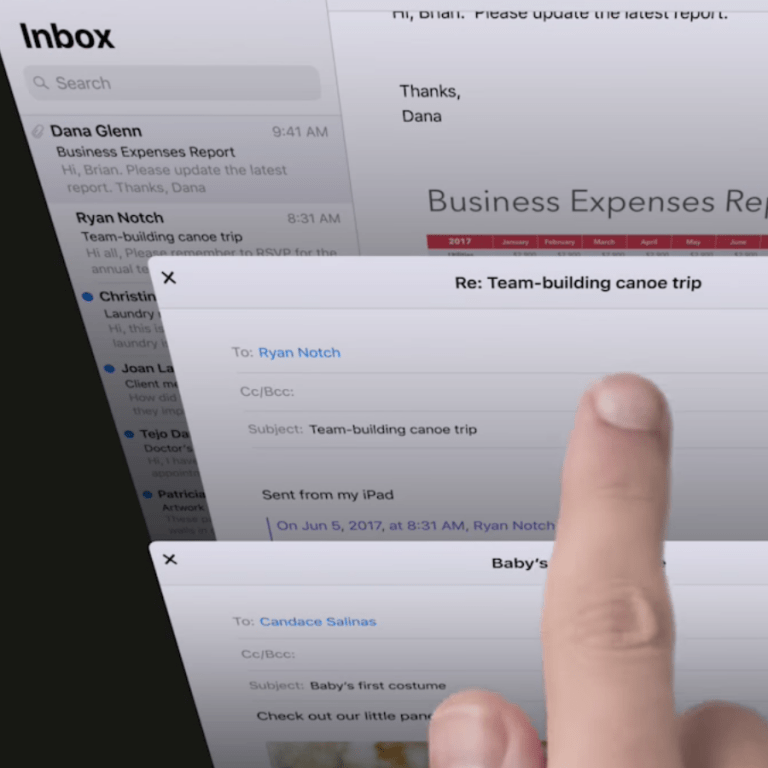 How to: Mit dem iPad mehrere eMails gleichzeitig bearbeiten