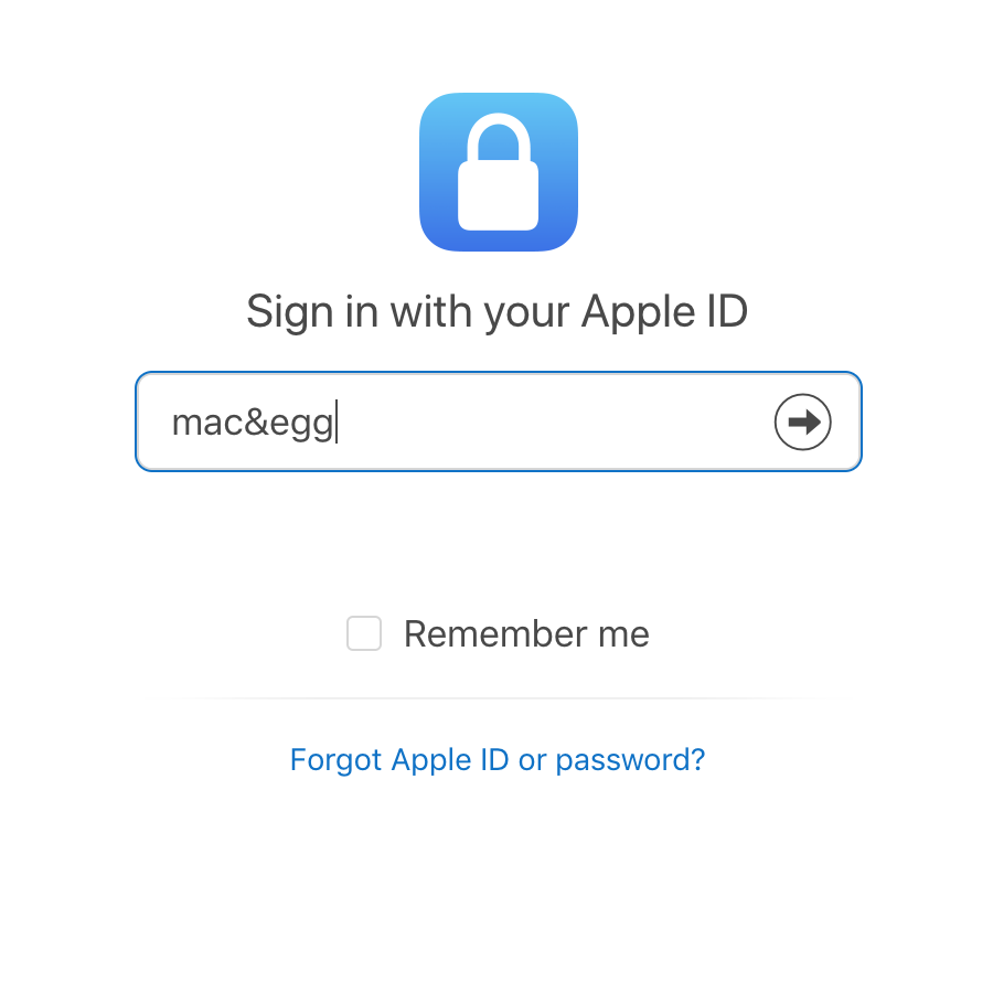 Apple ID Anmeldung